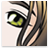 Manga Fairy caricature button