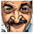 Godfather caricature button