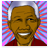 Madiba caricature button