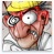 Eskom Restraining / Angry landlord cartoon button